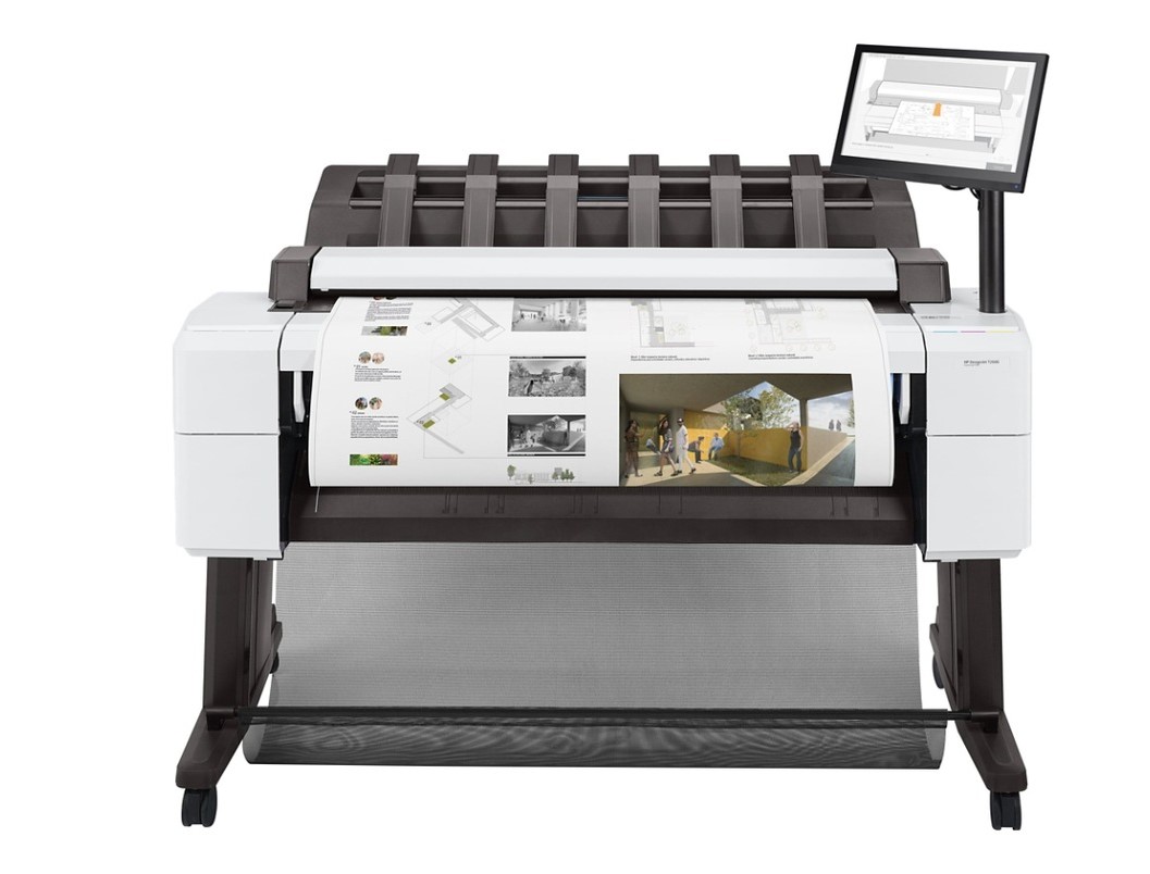 HP DesignJet T2600 side view thumbnail