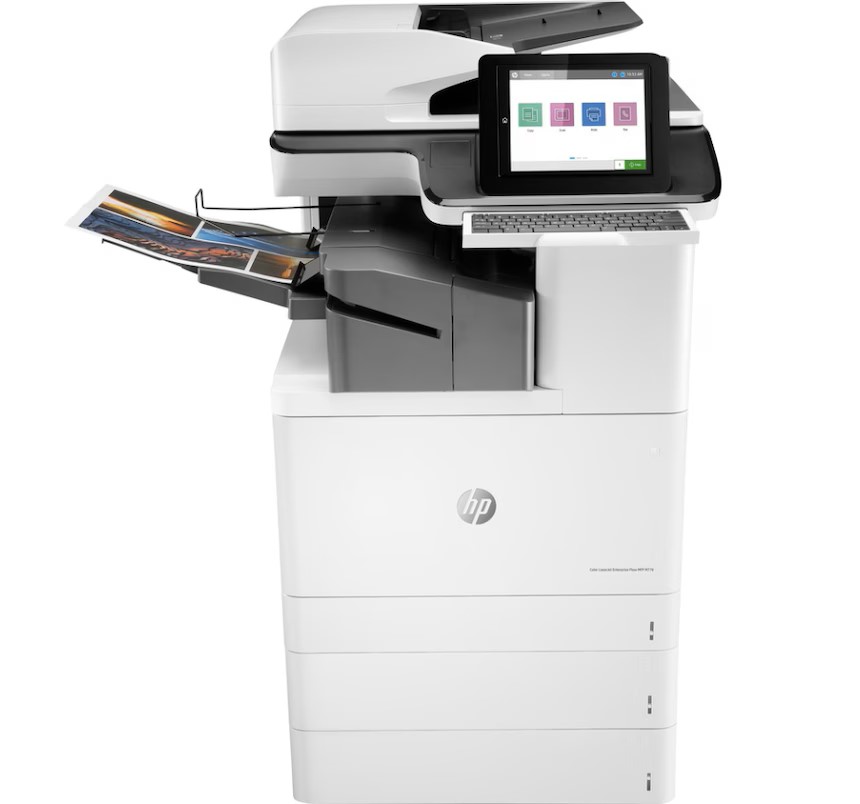 HP M776zs side view thumbnail